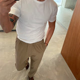 Crush Pants beige
